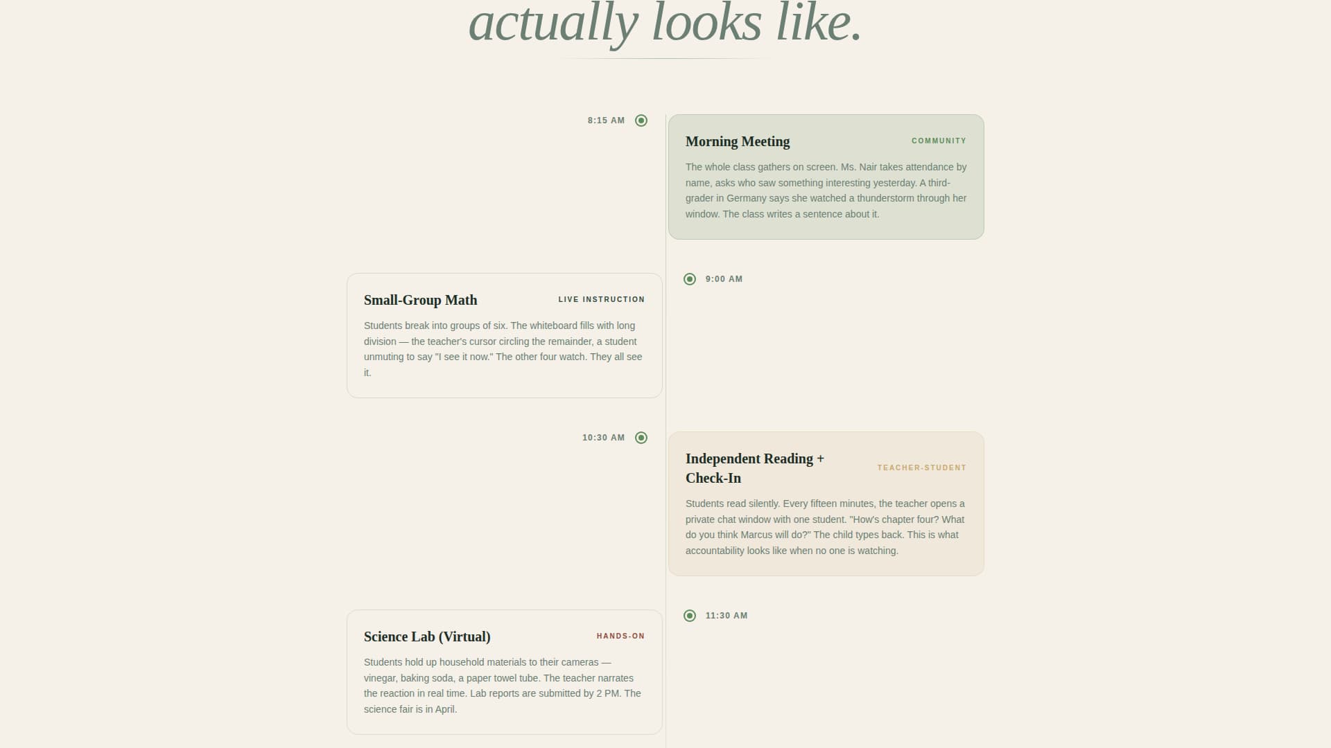 Enroll - Accredited Charter Landing Page Template