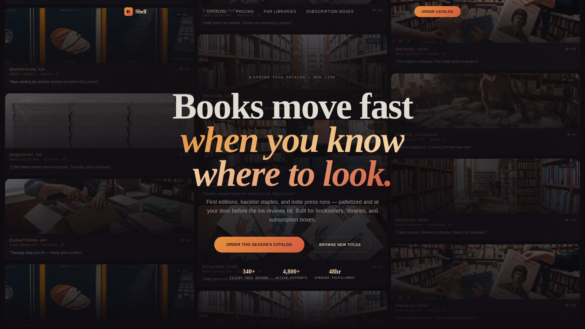 Publishing & Book Industry Pricing & Packages Website Template