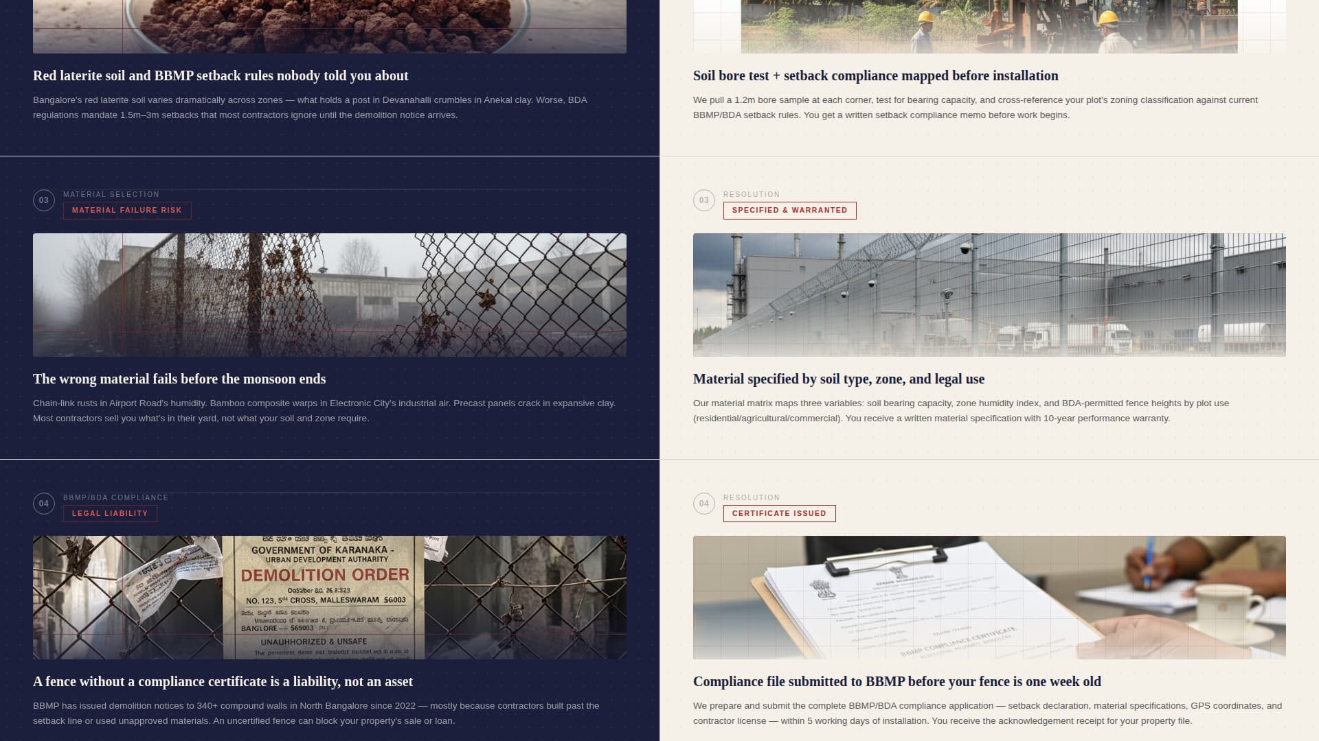 Boundary - Authoritative Fencing Landing Page Template