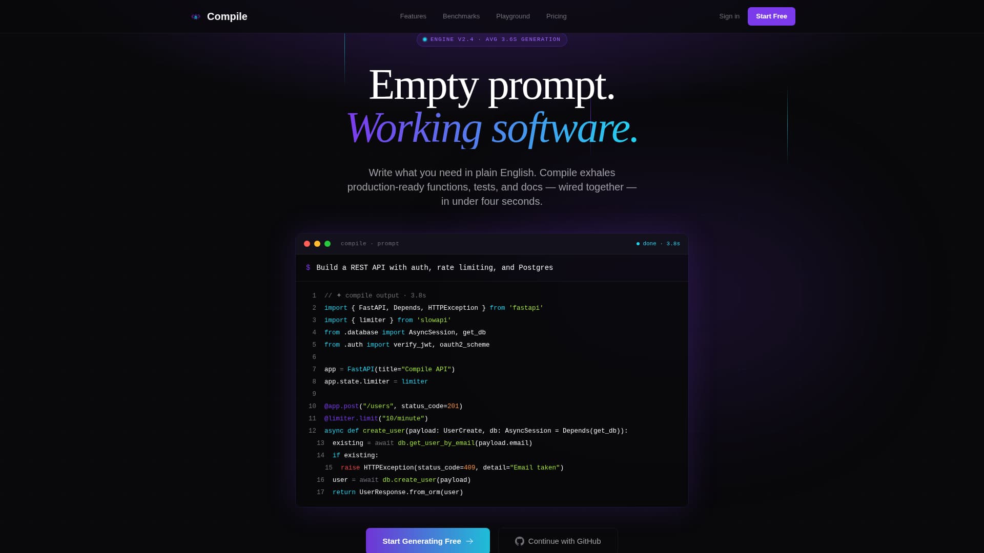 Specialist Micro-SaaS & Developer Tools Professional Website Template