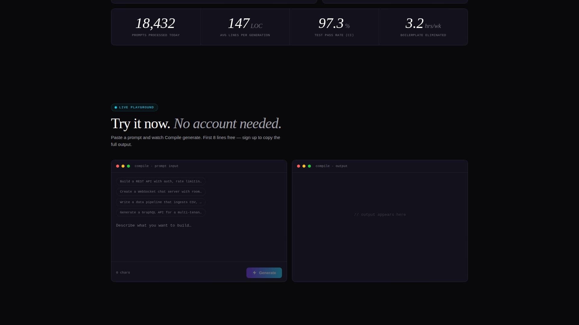 Specialist Micro-SaaS & Developer Tools Professional Website Template