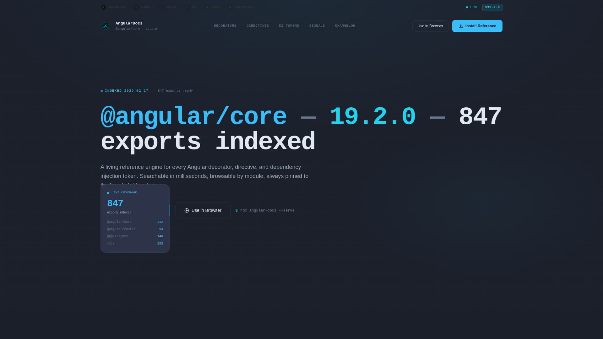Developer Documentation Specialist Professional Website Template