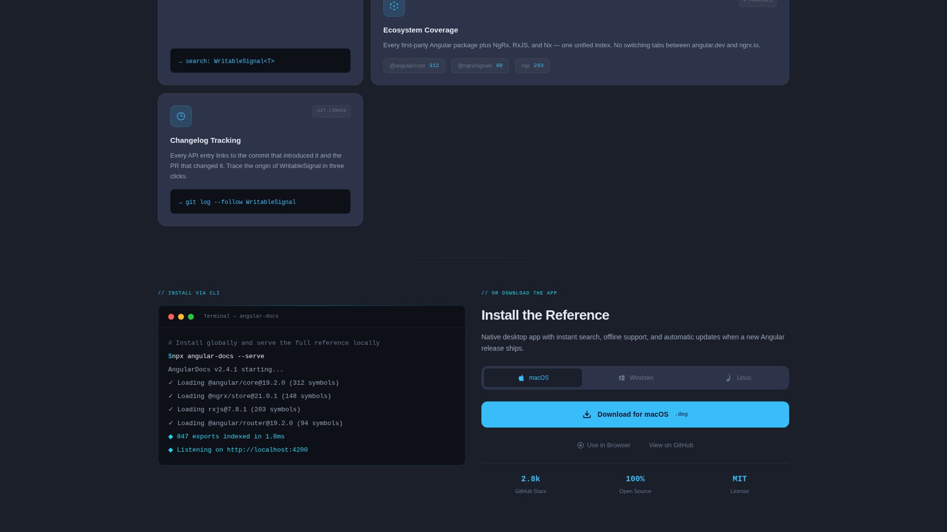 Developer Documentation Specialist Professional Website Template