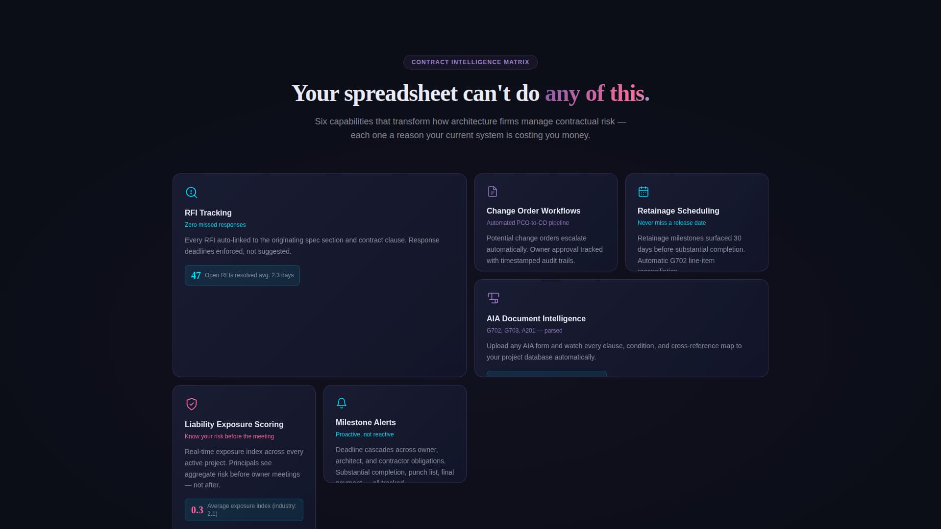 Architecture Firm Software Professional Website Template