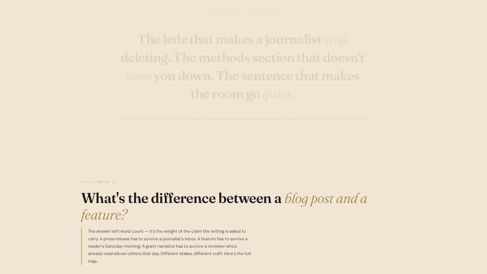 Byline — Credible Research Communication Landing Page Template