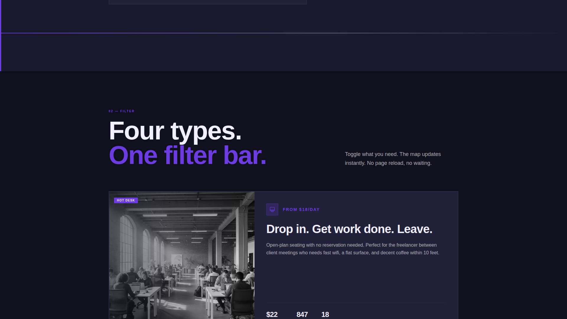 Coworking Digital Presence Provider Directory Website Template
