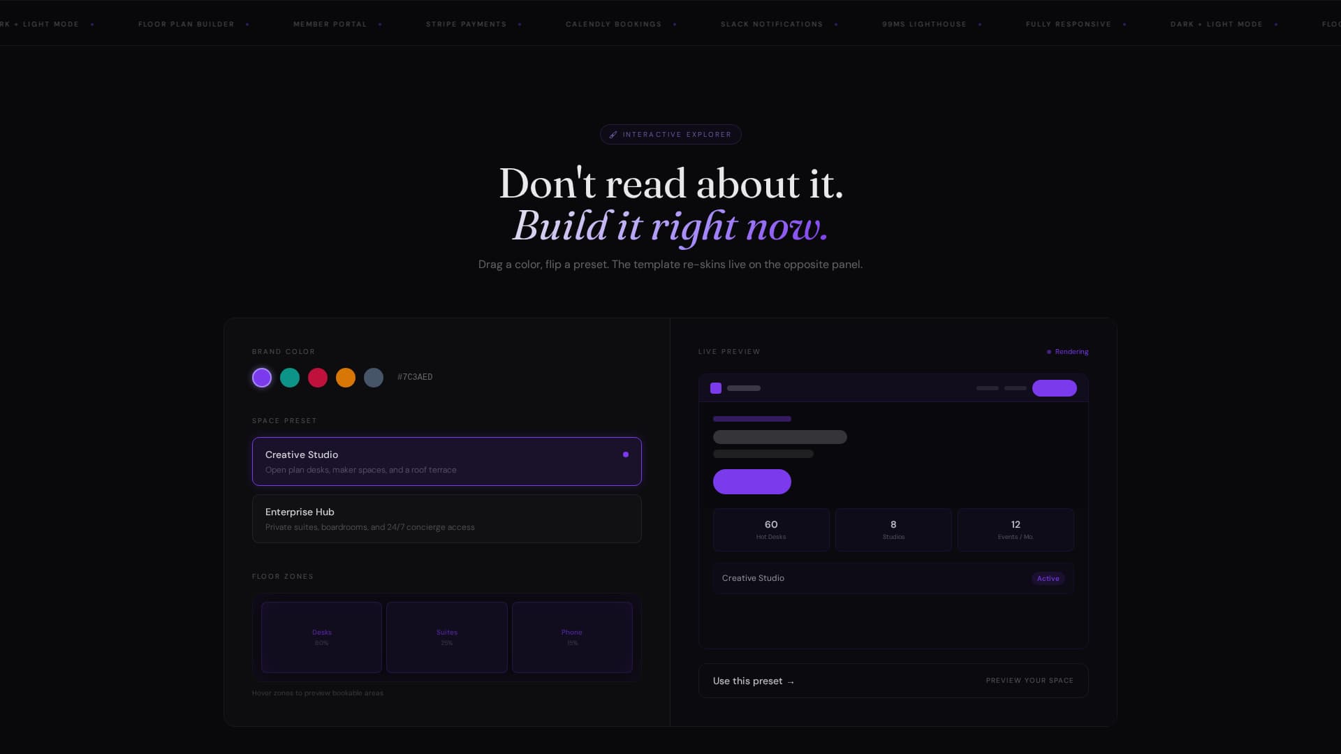 Specialist Coworking Digital Presence Professional Website Template