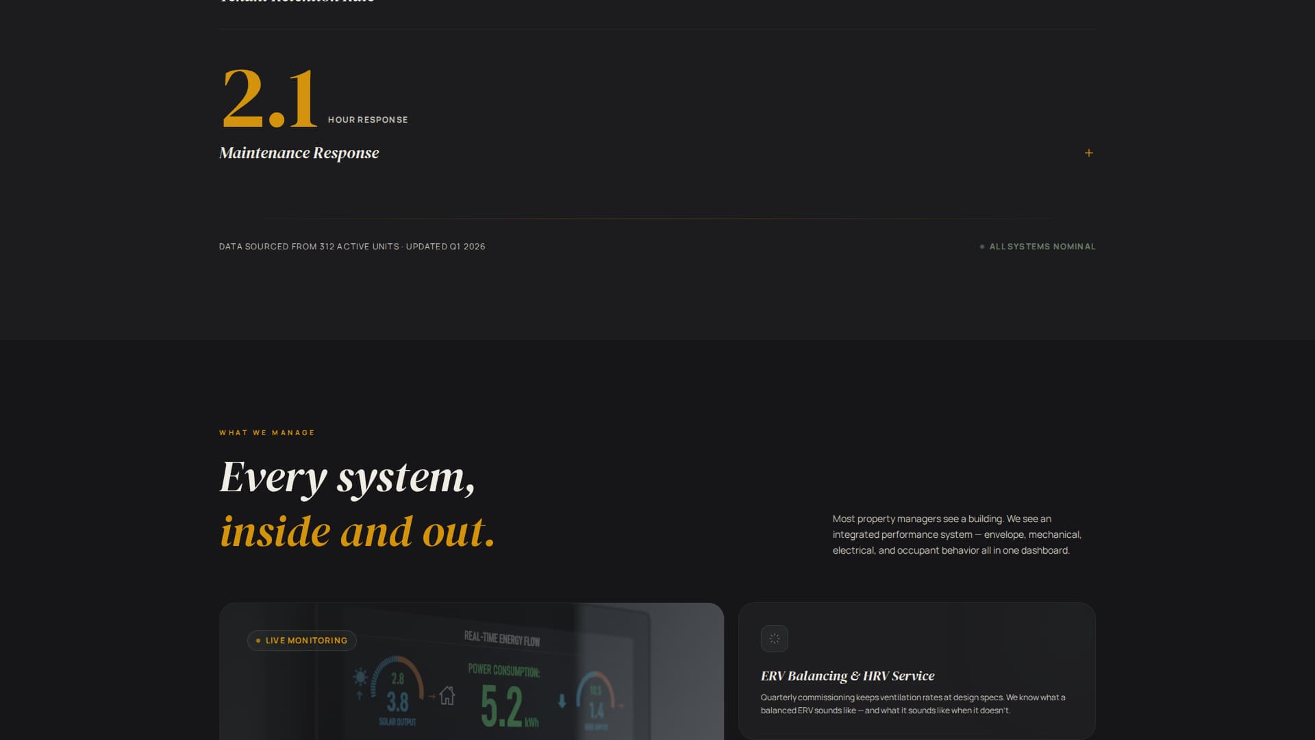 Steward - Authoritative Eco Property Landing Page Template