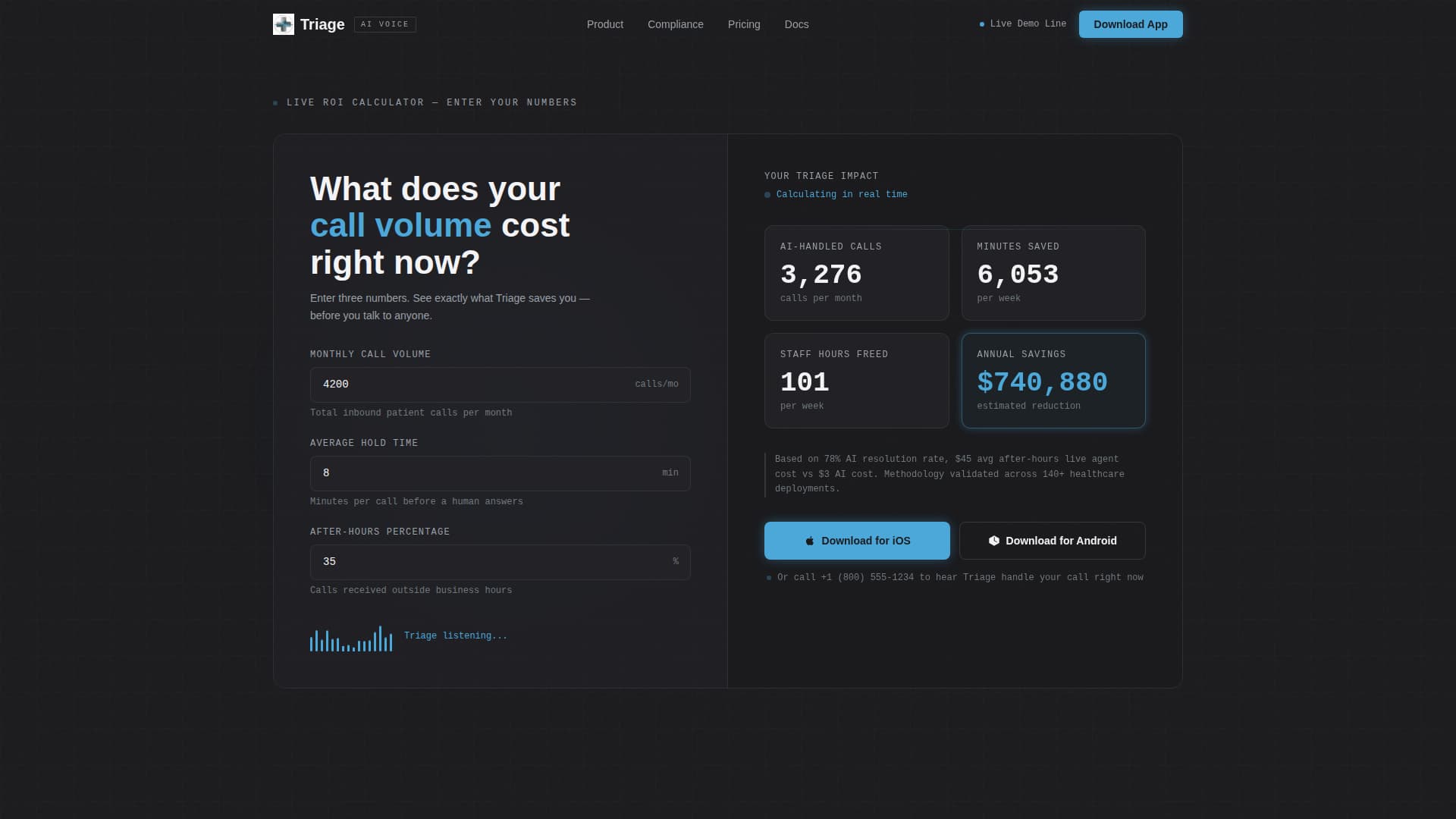 AI for Healthcare Specialist Cost Calculator Website Template
