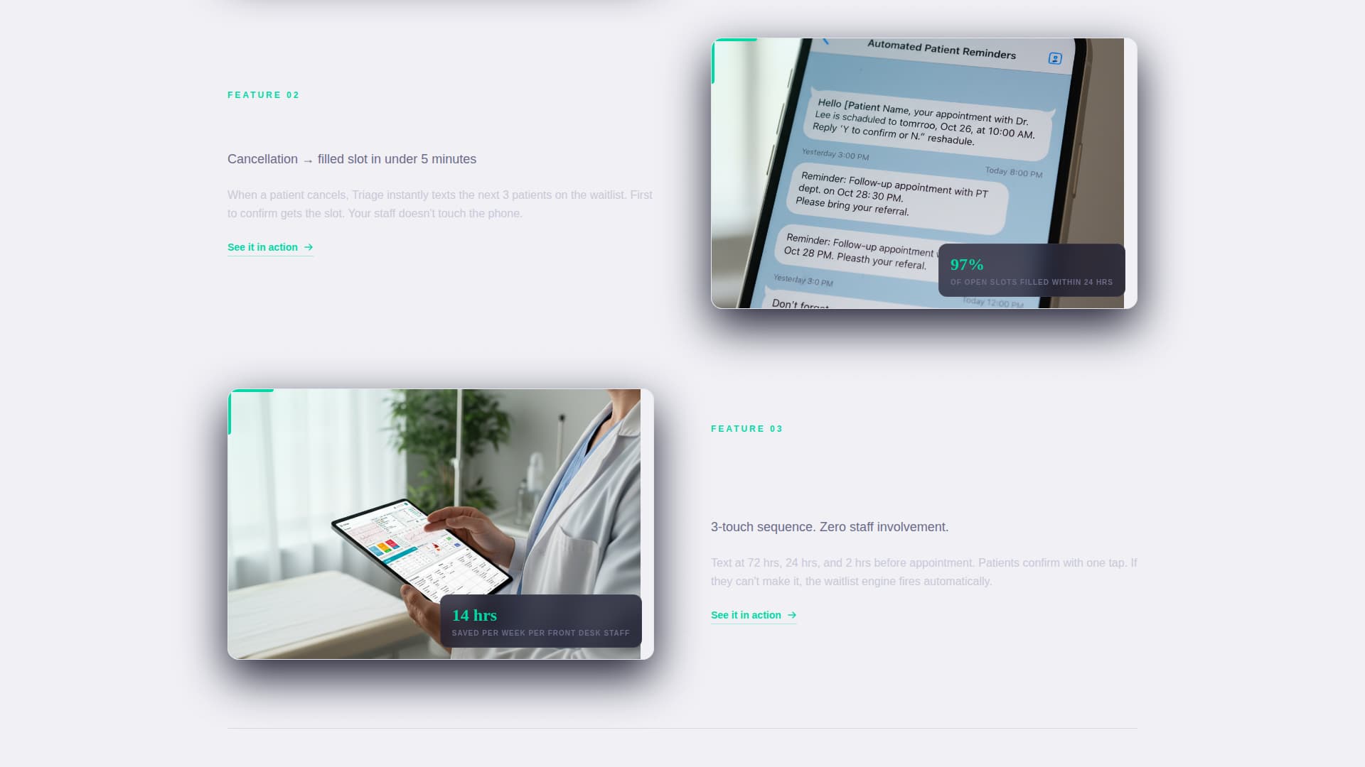 Healthcare Software & SaaS Booking Website Template
