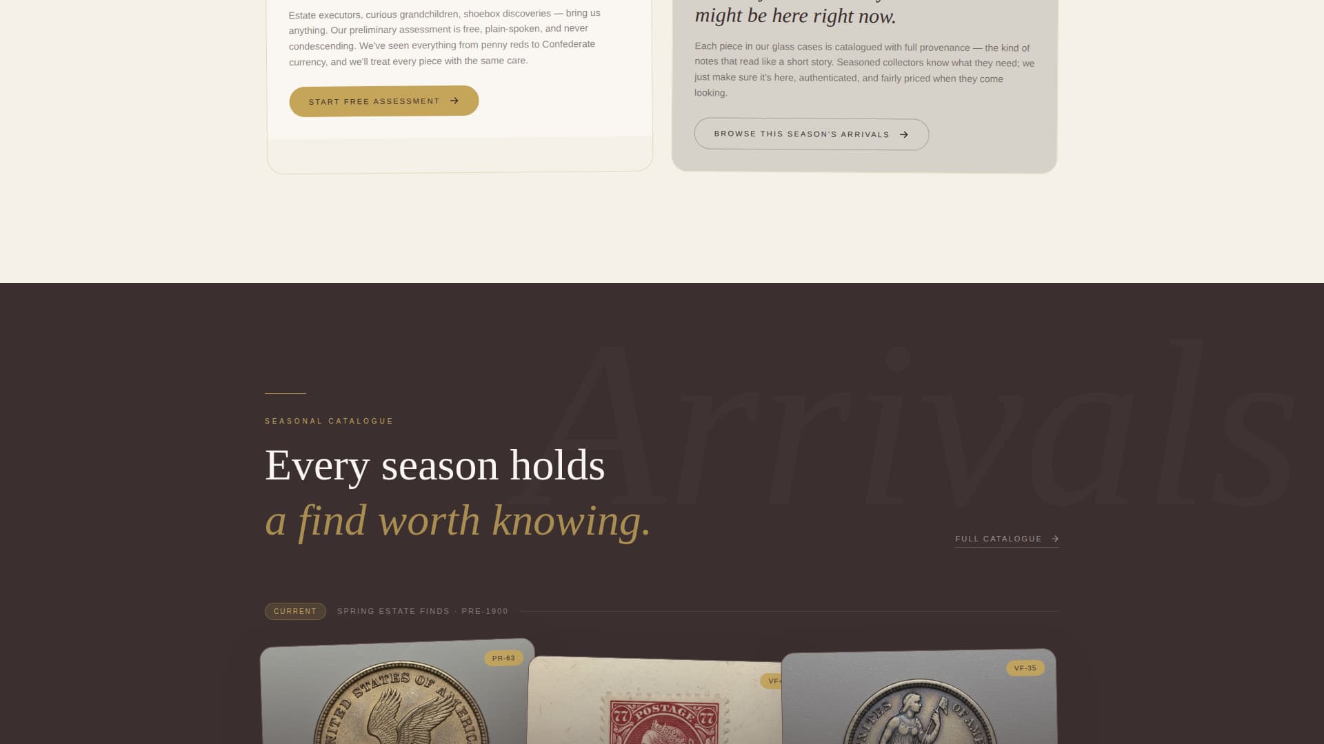 Local Local Brick & Mortar Business Professional Website Template