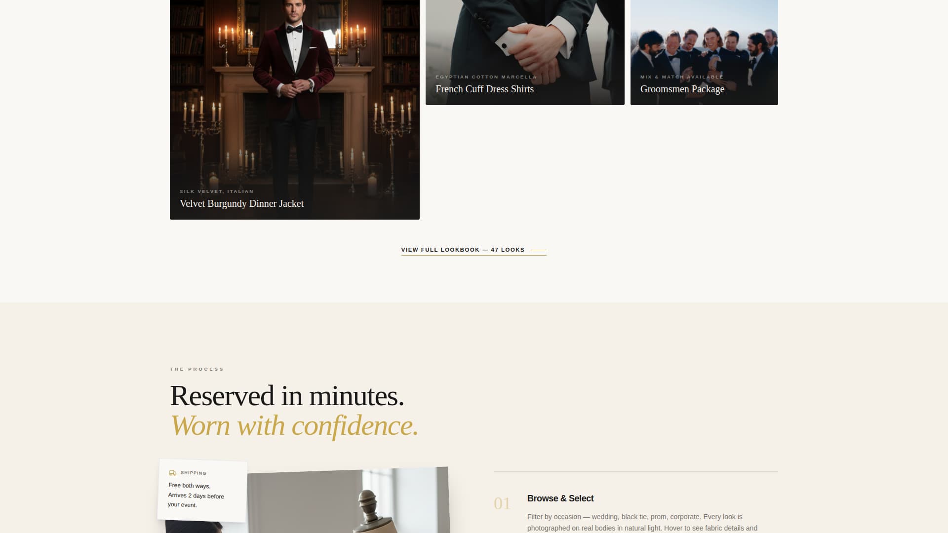 Specialist Local Brick & Mortar Business Pricing & Packages Website Template