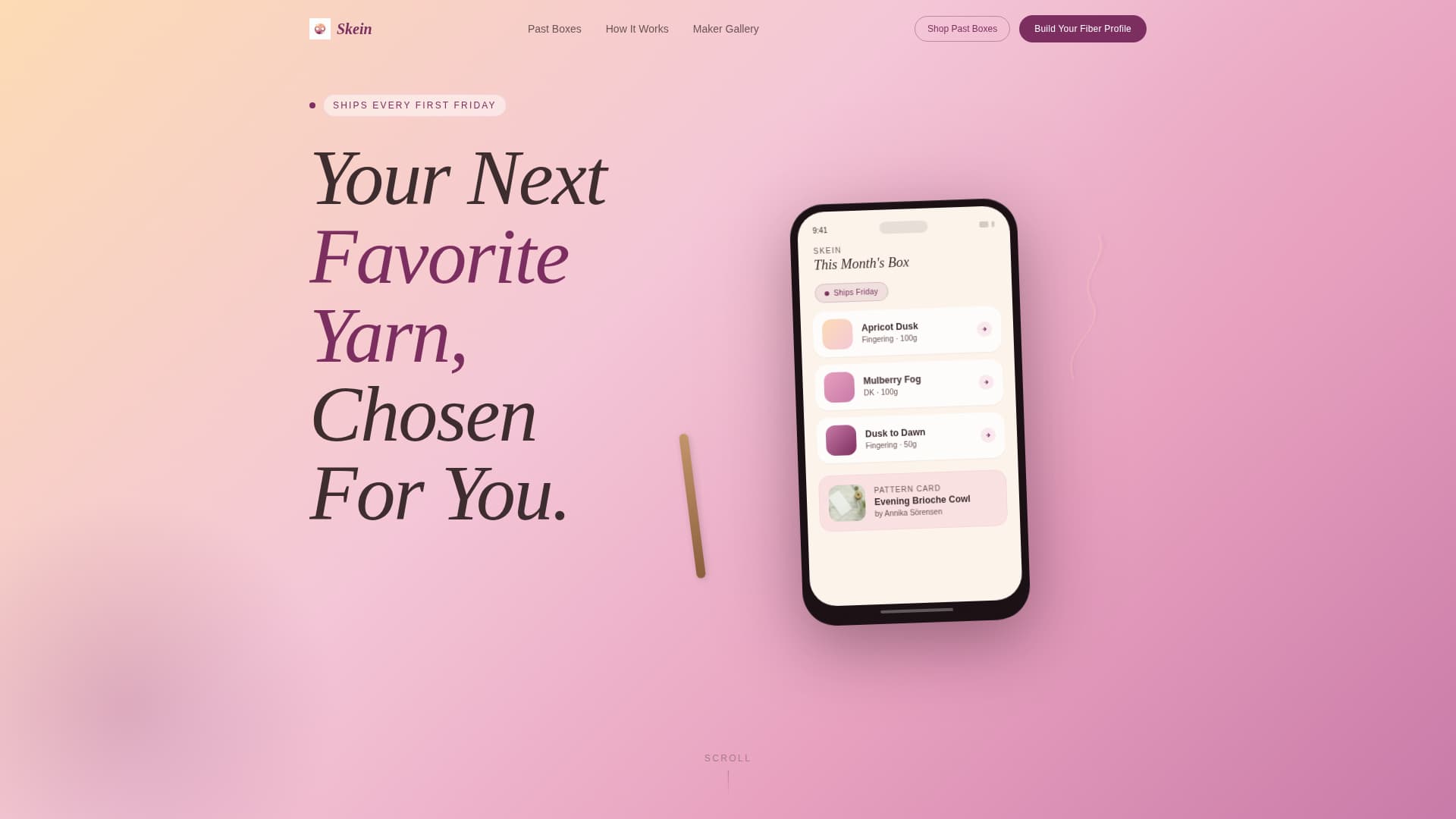Subscription Box Services Professional Website Template
