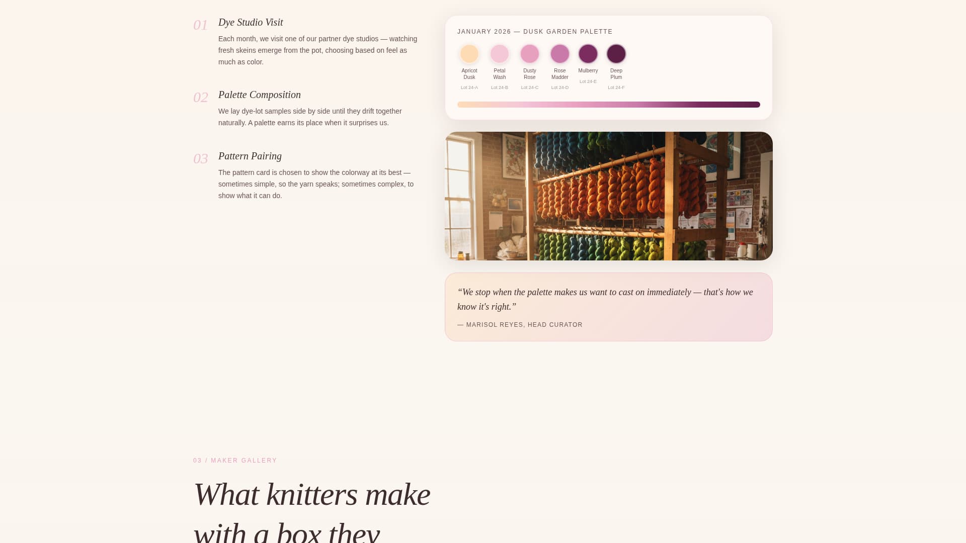 Subscription Box Services Professional Website Template