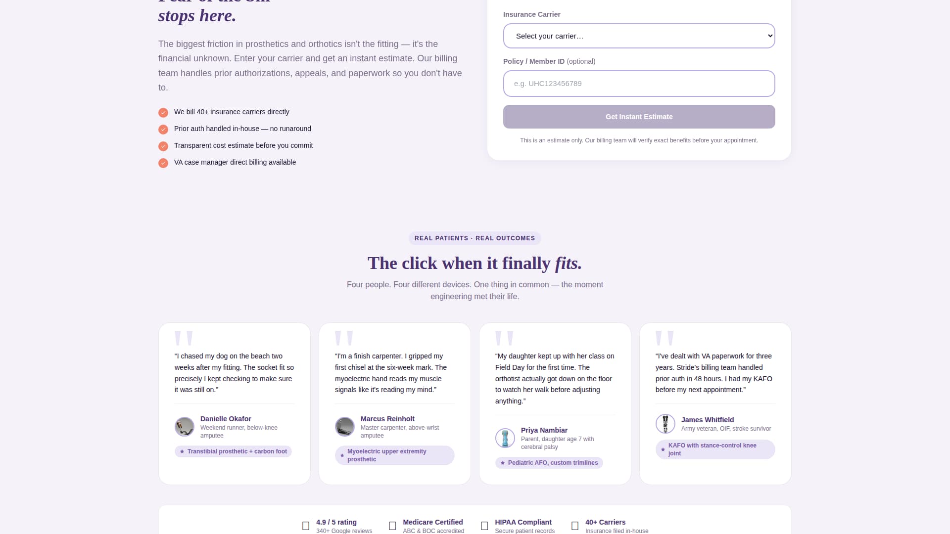 Certified Local Brick & Mortar Business Appointment Booking Website Template