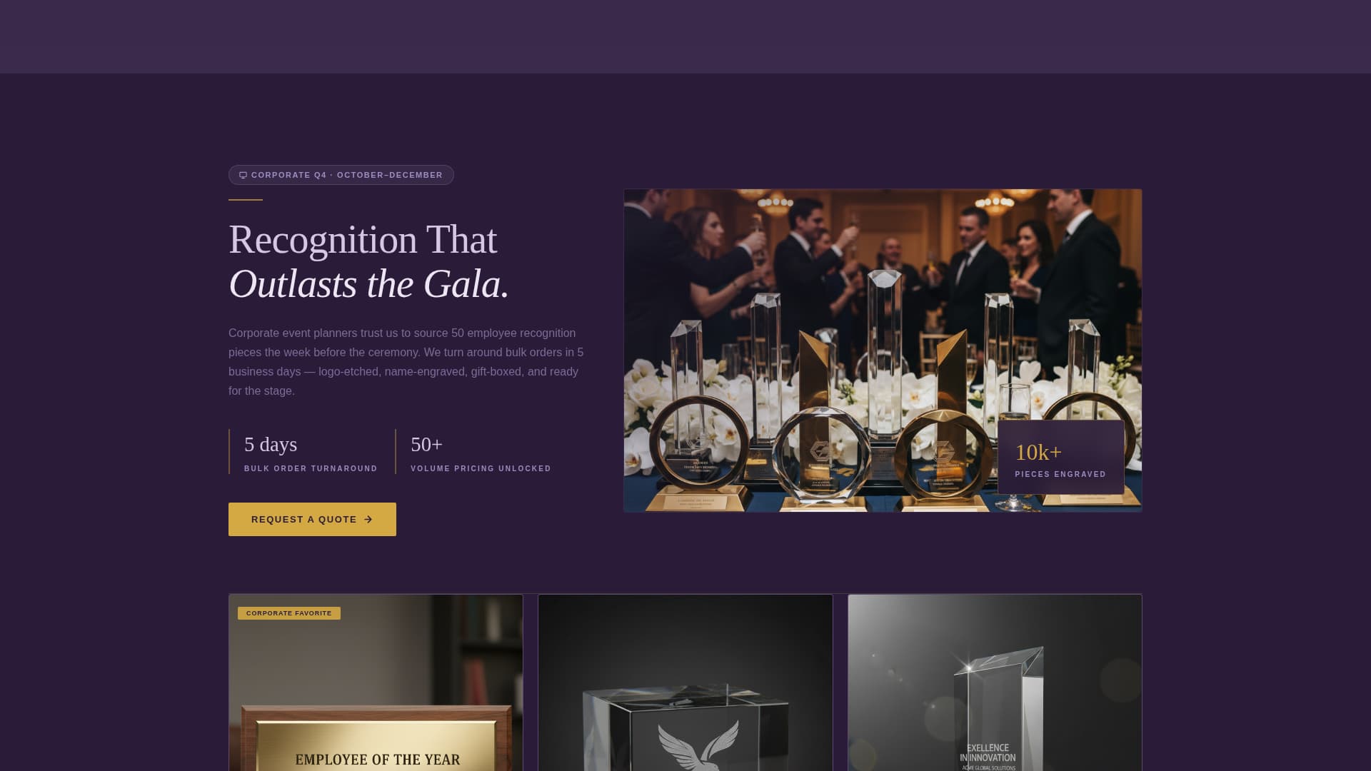 Local Brick & Mortar Business Professional Website Template
