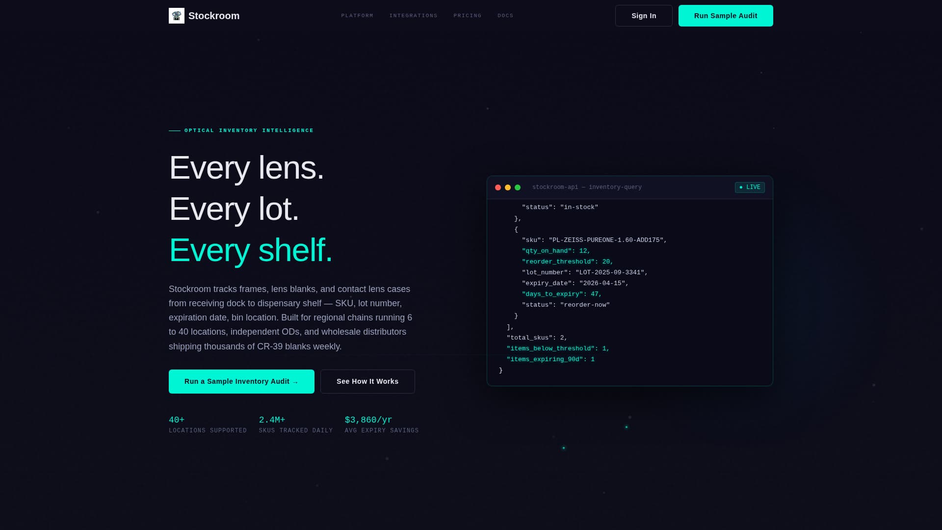 Specialist Optometry Software Comparison Website Template