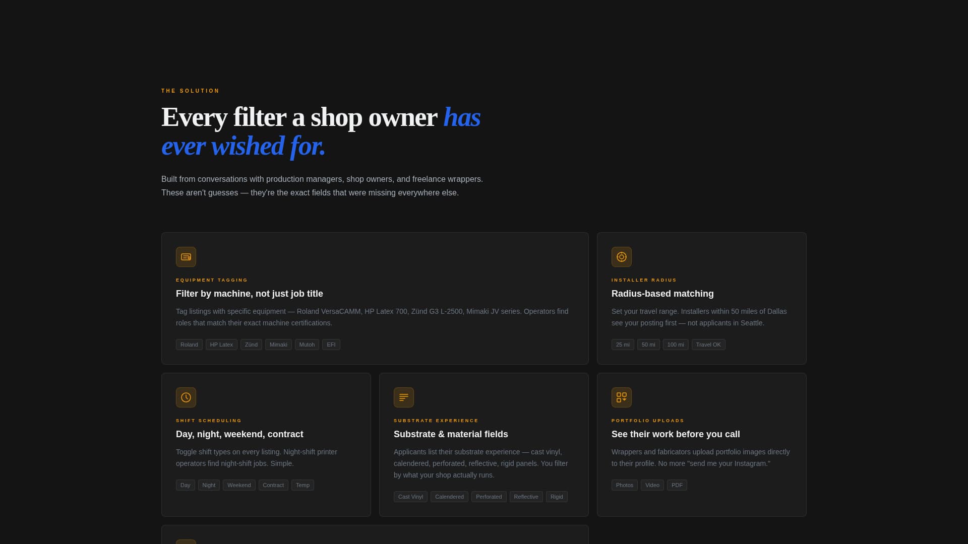 Sign & Banner Digital Presence Careers Website Template