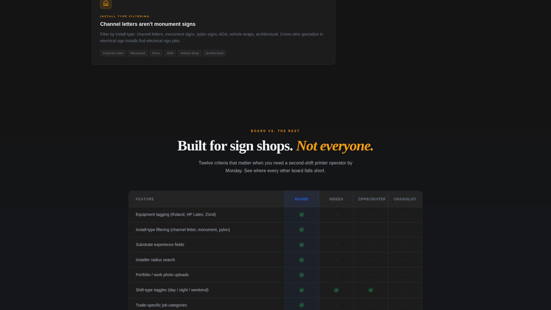Sign & Banner Digital Presence Careers Website Template