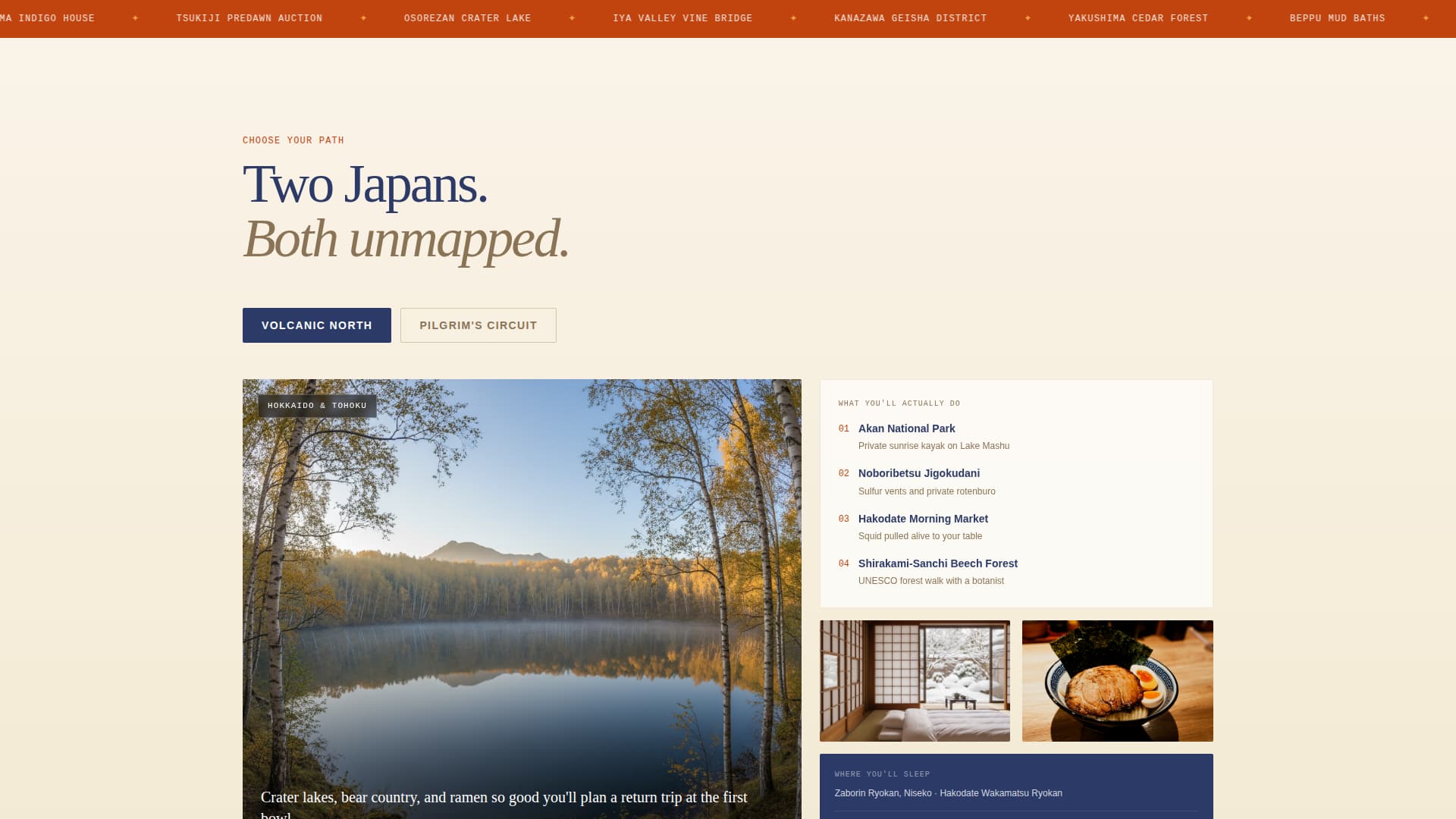 Japan Travel Professional Website Template