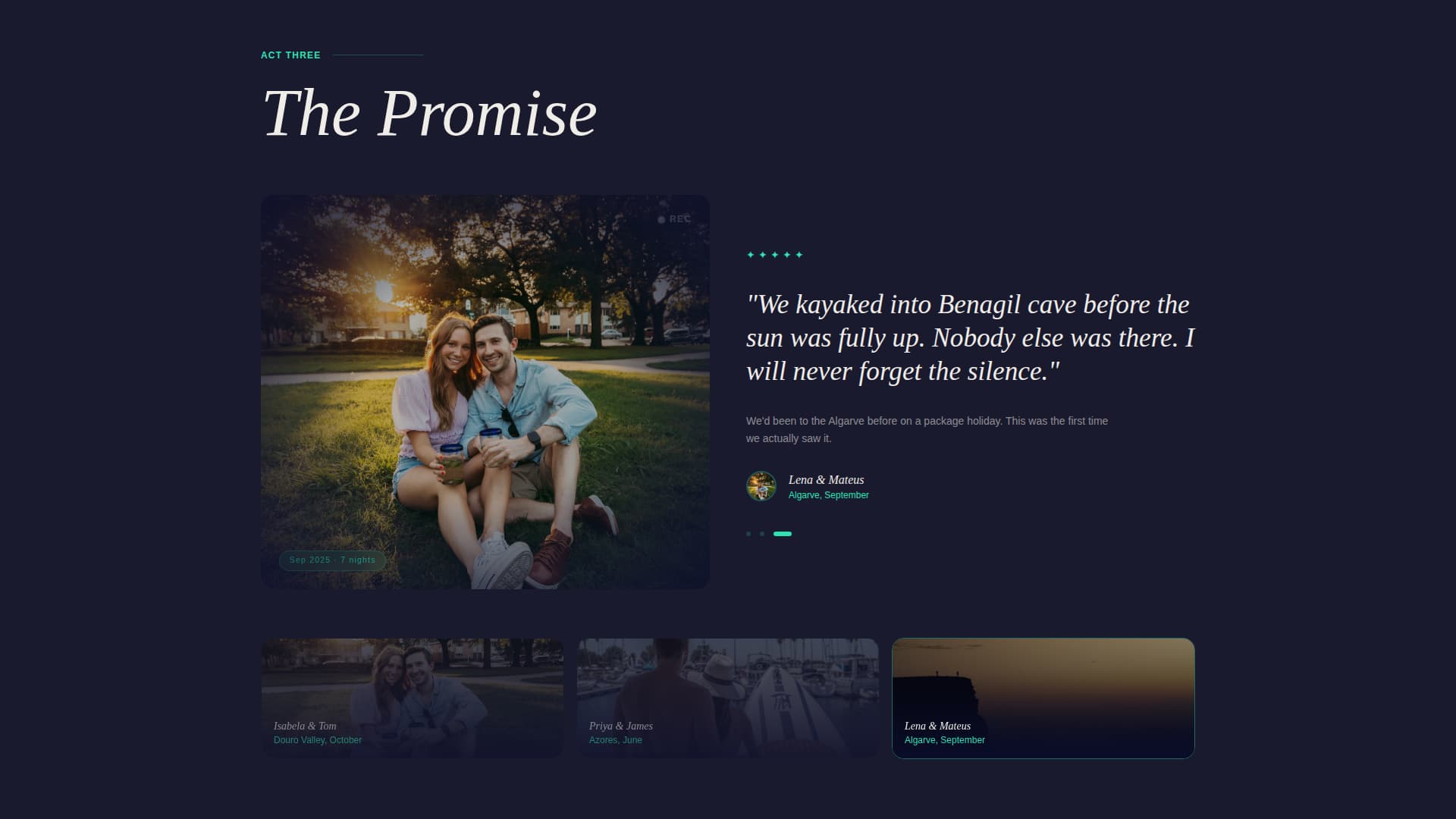 Portugal Travel Advanced Booking Website Template