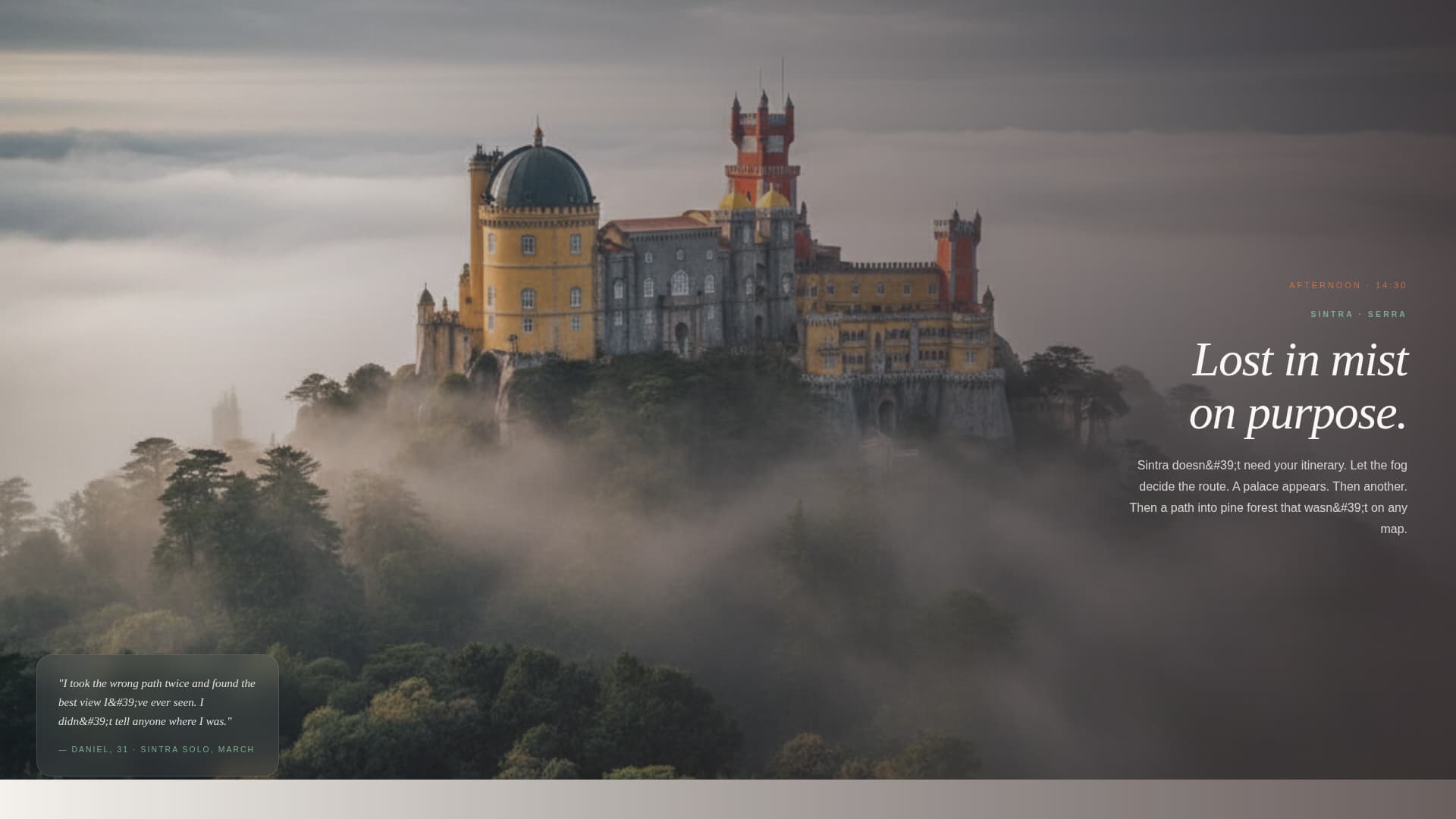 Portugal Travel Complete Booking Website Template