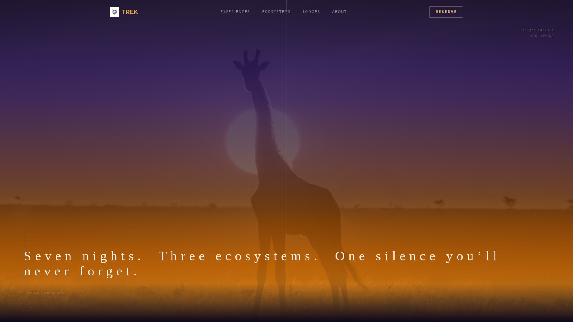 Wildlife & Nature Safari Tour Operator Website Template
