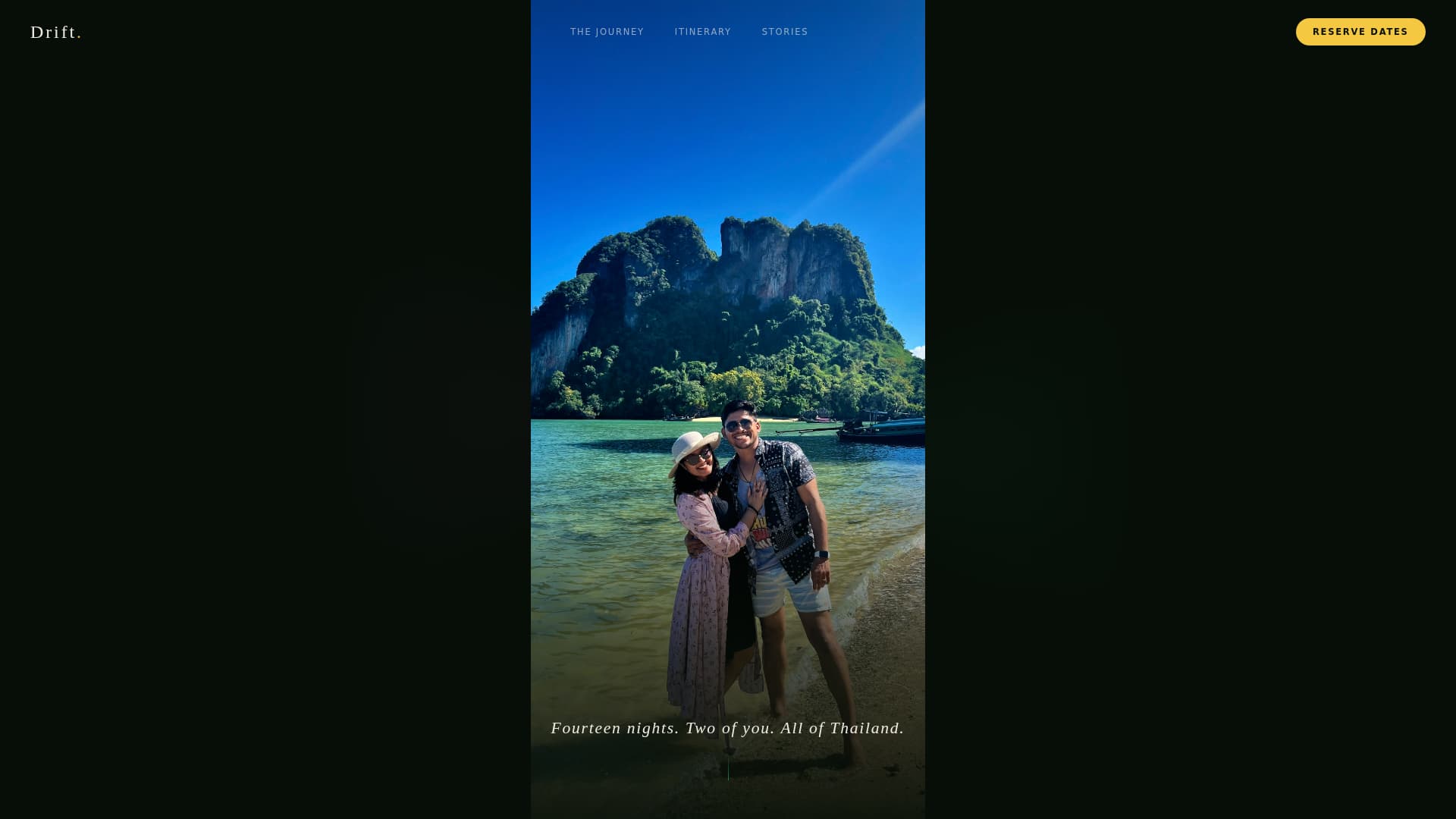 Thailand Travel Specialist Booking Website Template
