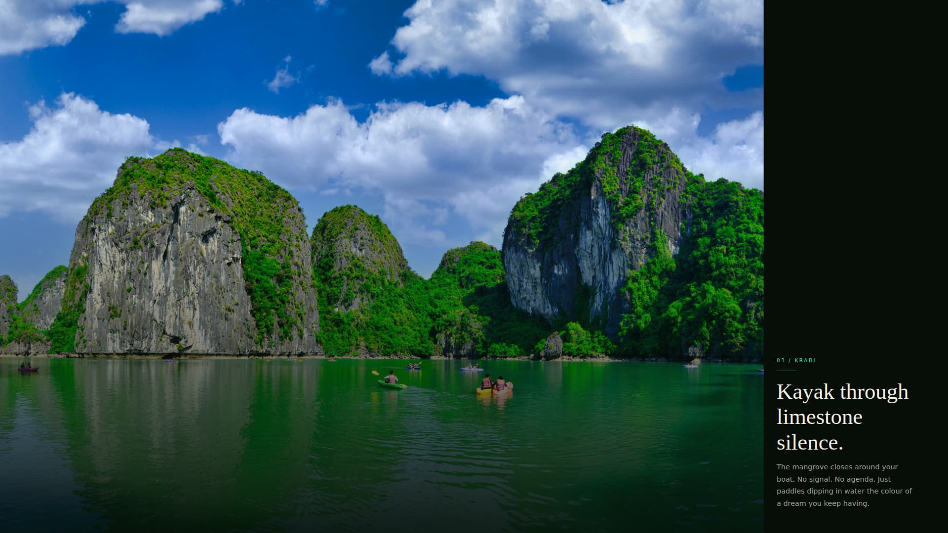 Thailand Travel Specialist Booking Website Template