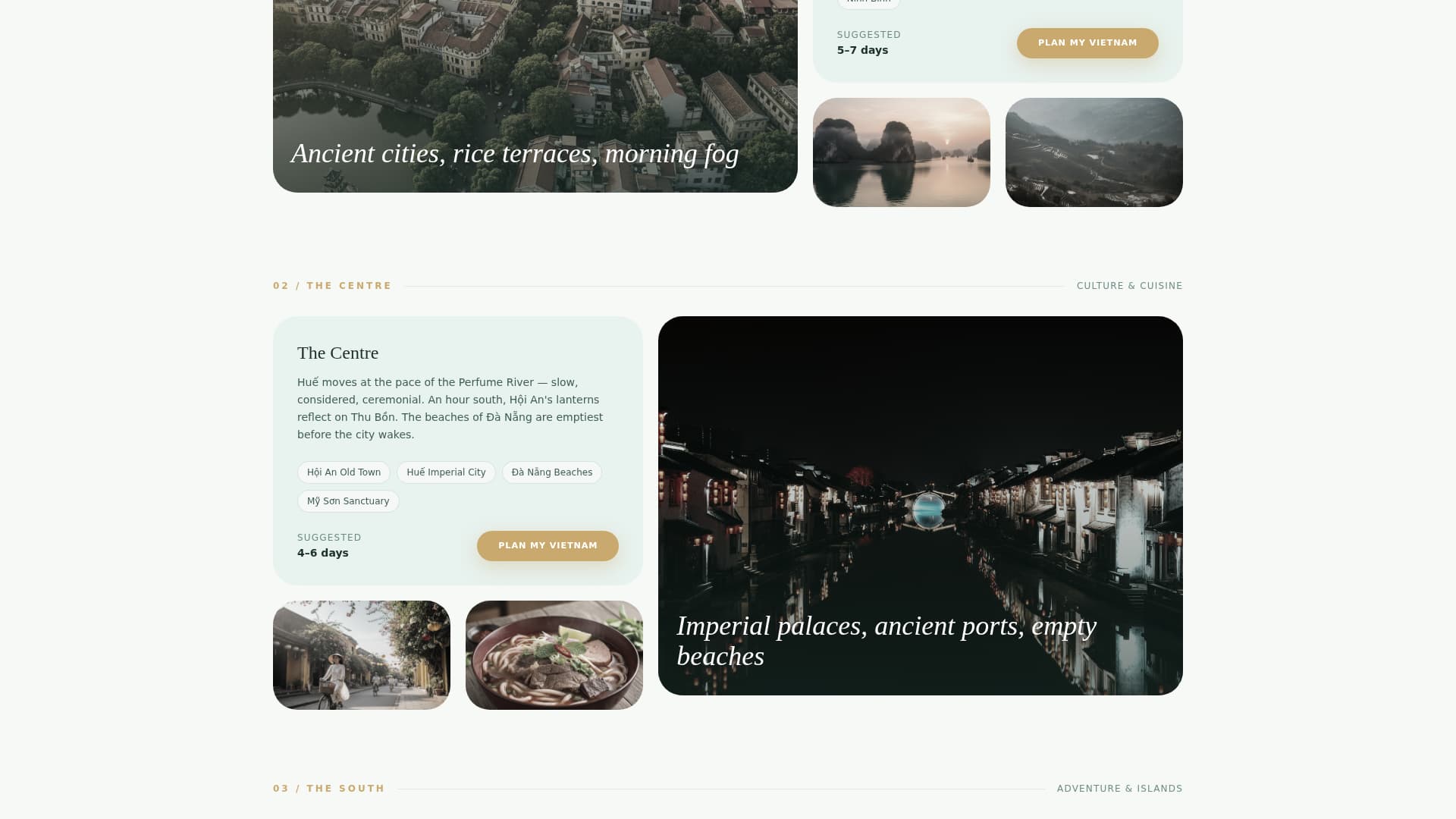 Vietnam Travel Booking Website Template