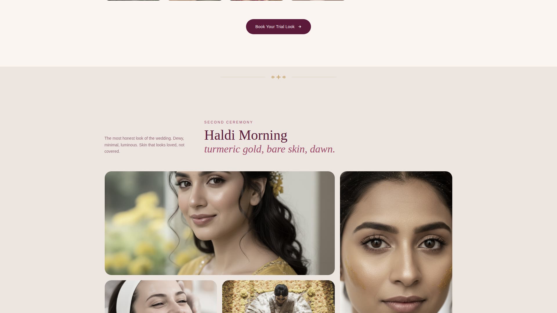 Indian Wedding Booking Website Template