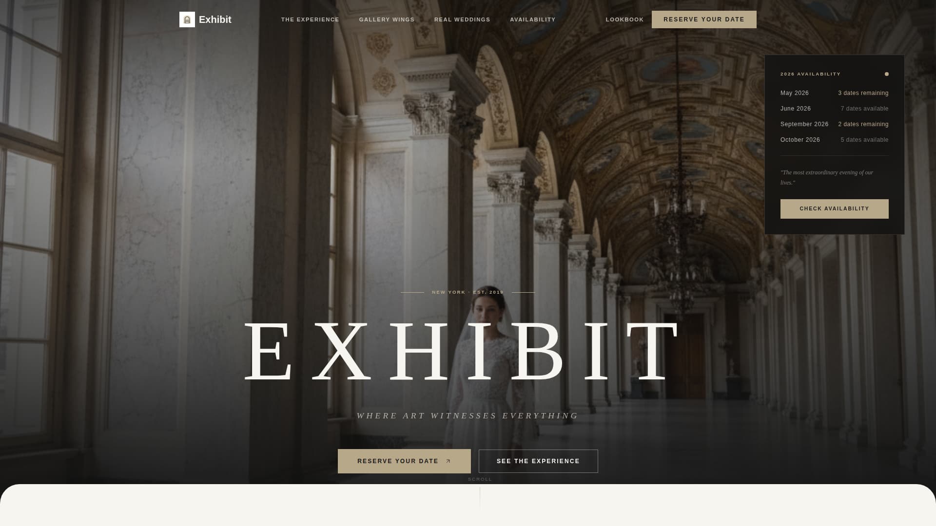 Wedding Venue Expert Professional Website Template