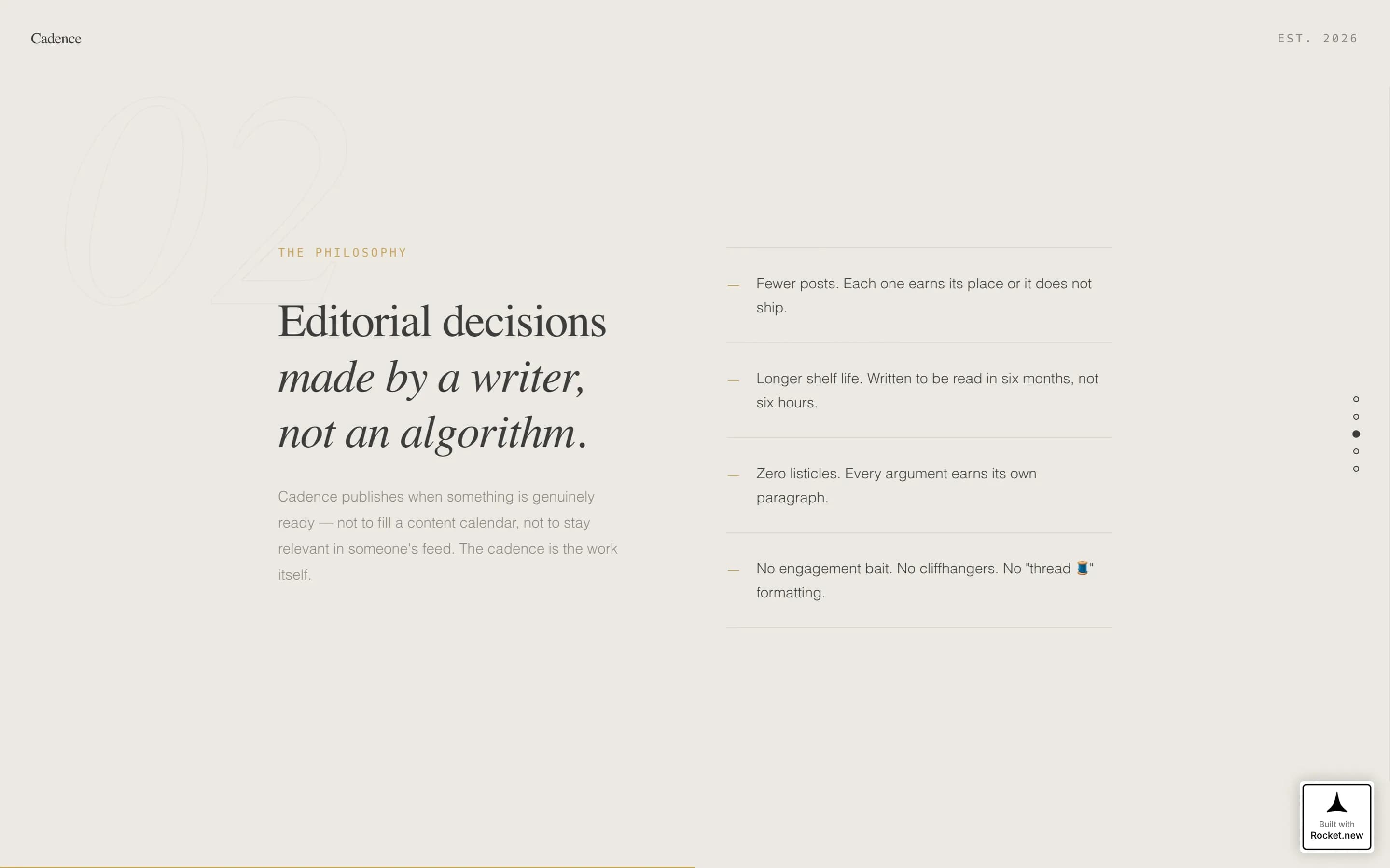 Tempo — Elegant Productivity Hub Landing Page Template