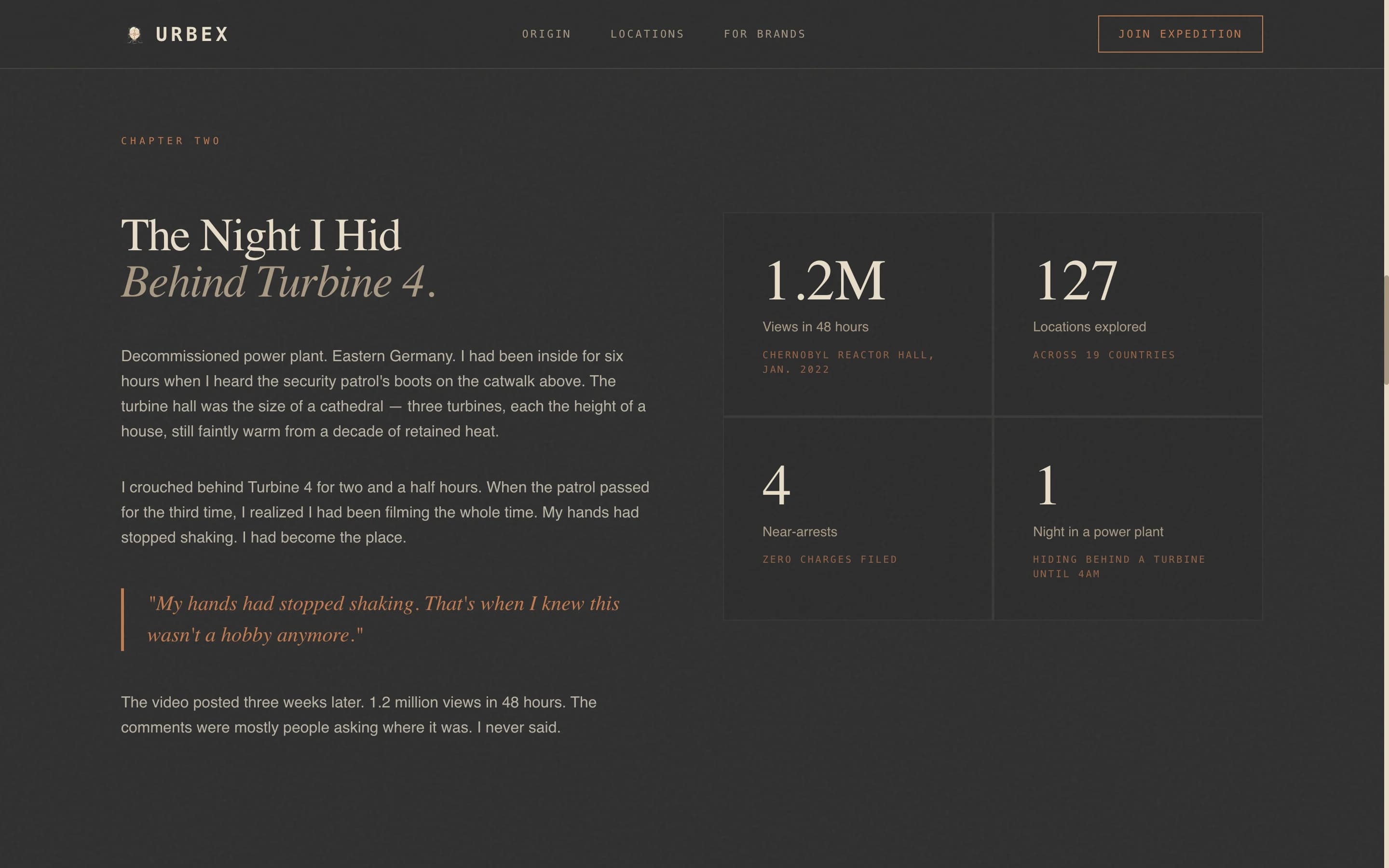 Photography Blog Specialist Blog Website Template